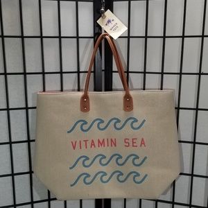 Vitamin Sea Woven Tote